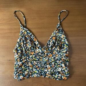 floral urban outfitters tank top